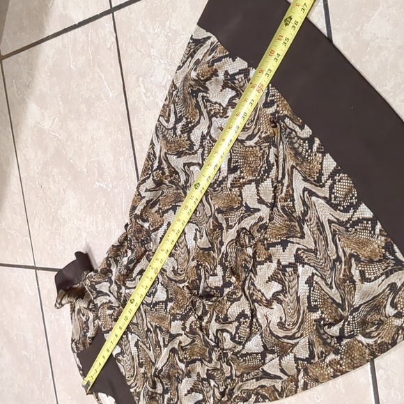 Michael Kors Snake Skin Print Dress Size Medium - Picture 4 of 4